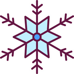 Solid Cartoon Winter Icon
