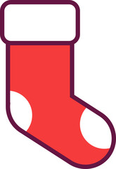 Solid Cartoon Winter Icon