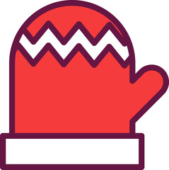 Solid Cartoon Winter Icon