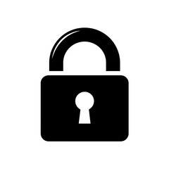 lock icon vector illustration