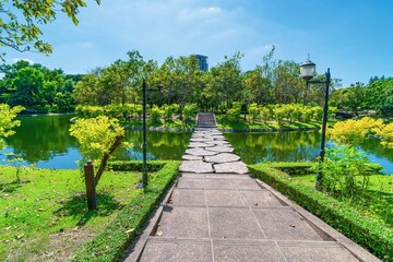 Chatuchak park in Bangkok