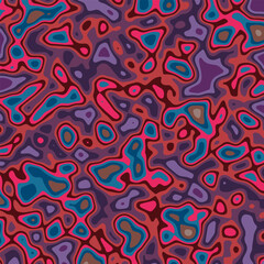 ABSTRACT BACKGROUND PAPER CUT PATTERN FLAT COLORFUL DESIGN ELEMENT VECTOR 