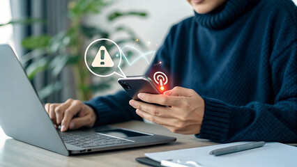 Data network protection, Emergency Alert on Smartphone, Digital protection