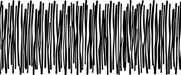 Abstract black and white vector illustration featuring thin, straight and diagonal lines in a random, grunge-inspired geometric pattern. The design should have a minimal.