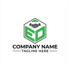 ED Corporate Logo with hand shake