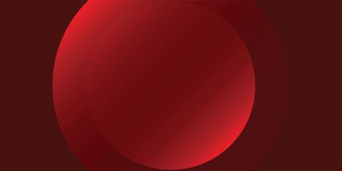 Red abstract background. Dynamic shapes composition modern background
