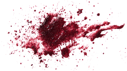 Abstract red splatter background