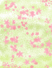 soft pastel pink green colorful abstract illustration, background, wallpaper, card invitation design