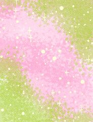 soft pastel pink green colorful abstract illustration, background, wallpaper, card invitation design