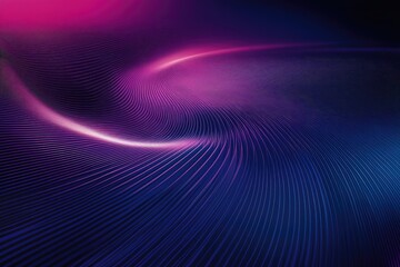 Purple Blue Swirling Abstract Lines.
