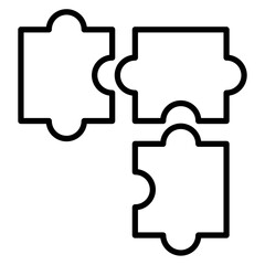 Jigsaw Vector Icon