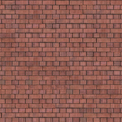 Fototapeta premium Dark Brown Brick Wall Texture Background | Seamless Rough Stone Wall Pattern