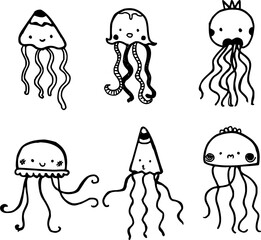 sea animals collection