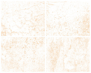 A grid of four textured surface backgrounds featuring a grainy and granular surface, complete with subtle cracks and imperfections. The neutral color scheme provides a vintage appeal.