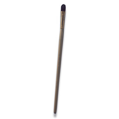 A makeup brush with a soft, rounded tip, designed for precise application of cosmetics.