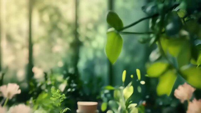 Elixir of Nature: Herbal Remedies in a Glass Bottles