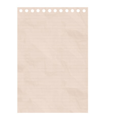 Notebook Paper Illustration