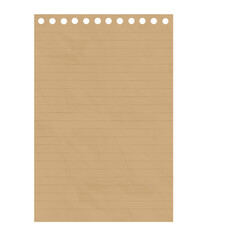 Notebook Paper Illustration