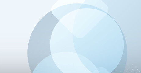 Serene Abstract: Gentle Light Blue Geometric Forms in Overlapping Design for Modern Aesthetics and Calm Visuals, Ideal for Backgrounds and Digital Presentations