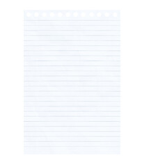 Notebook Paper Illustration