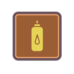 water supplies bottle elegant icon