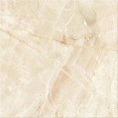 Fototapeta premium Elegant Cream Onyx Marble Stone Texture with Natural Veins and Warm Golden Hues 