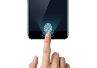 Secure Smartphone Access Fingerprint Scanner Technology
