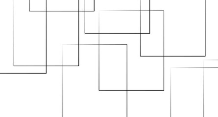 Abstract illustration featuring a bold black lines on a clean white background. The lines should have artistic variations such as rough edges, sketch-like textures.