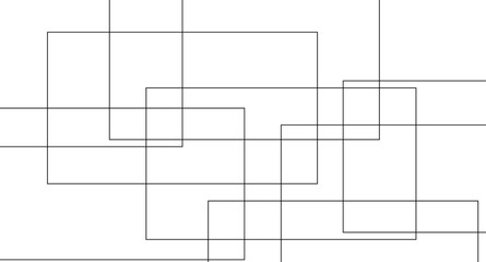 Abstract illustration featuring a bold black lines on a clean white background. The lines should have artistic variations such as rough edges, sketch-like textures.