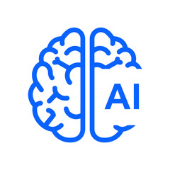 Obraz premium AI concept vector illustration isolated