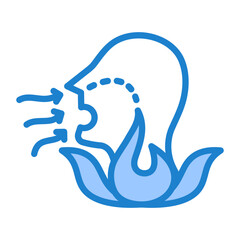 Obraz premium Bhastrika Icon