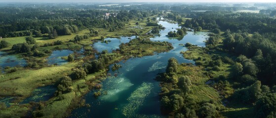 Naklejka premium High definition mountain peak and river scenery pictures