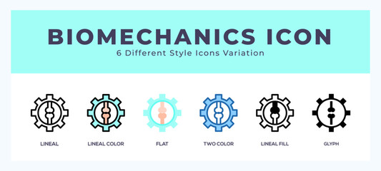 Biomechanics icon. high quality icon symbol for web design