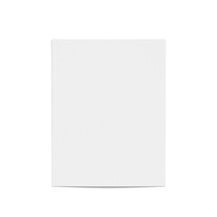 A blank white sheet of paper, ideal for printing or writing notes.