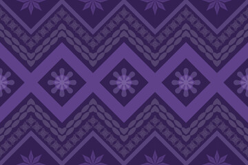 Geometric ethnic traditional art pattern.ikat embroidery style.Design for background,wallpaper,clothing,wrapping,fabric,element.