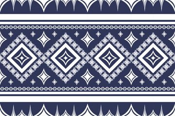 Geometric ethnic traditional art pattern.ikat embroidery style.Design for background,wallpaper,clothing,wrapping,fabric,element.
