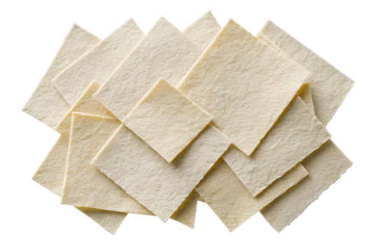 Square Crispy Pastry Sheets Perfect for Baking and Cooking