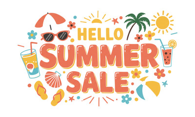 summer sale poster