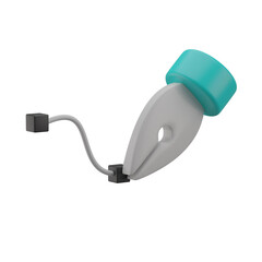 Designer circle concept Icon with background