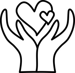 World Zero Discrimination Day vector in black and white Style