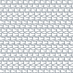 Horizontal stripes in the form of scales or tiles, or roofing tiles.