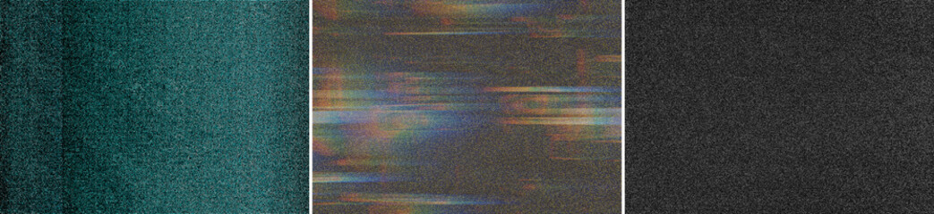 Glitch Screen VHS TV Display Overlay Texture Pack Bundle Effect Surface Noise Grunge Grain