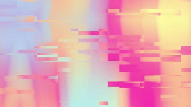 흐릿한 파스텔톤의 추상적 배경, 픽셀화 효과