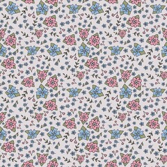 Wildflower Seamless Pattern – Hand Drawn Floral