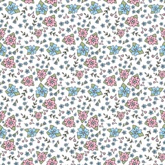 Wildflower Seamless Pattern – Hand Drawn Floral