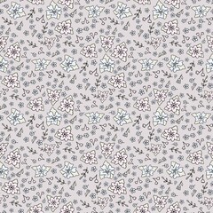 Wildflower Seamless Pattern – Hand Drawn Floral