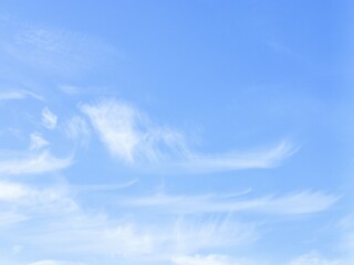 The background picture of the sky is beautiful natural good weather beautiful floating clouds.