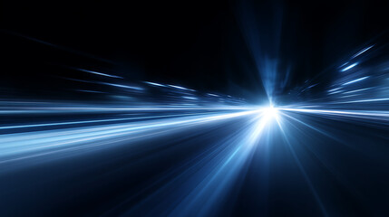 Obraz premium Dynamic blue blur line with road flash and laser trail effect in motion background 16 PNG PNG. 34801887 1