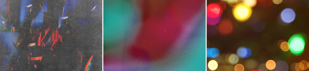 Light Leak Film Frame Overlay Texture Pack Bundle Effect Surface Noise Grunge Grain