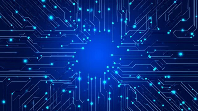 Abstract circuit board pattern